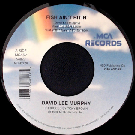 David Lee Murphy - Fish Ain't Bitin' / Why Can't People Just Get Along side A