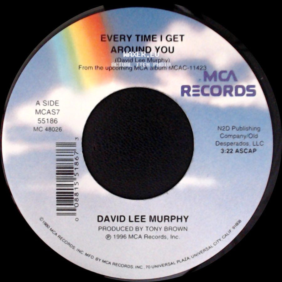 David Lee Murphy - Every Time I Get Around You / Pirates Cove side A