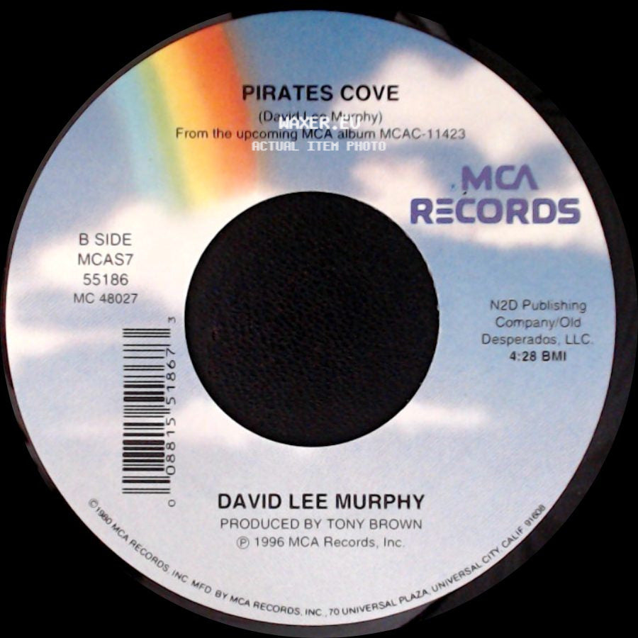 David Lee Murphy - Every Time I Get Around You / Pirates Cove side B