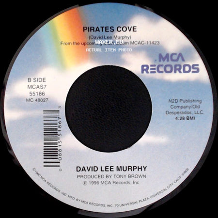David Lee Murphy - Every Time I Get Around You / Pirates Cove side B