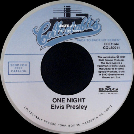 Elvis Presley - One Night / I Got Stung side A