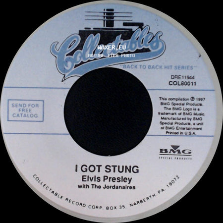 Elvis Presley - I Got Stung / One Night side A