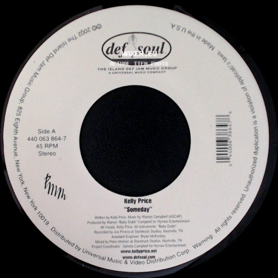 Kelly Price - Someday / Someday side A