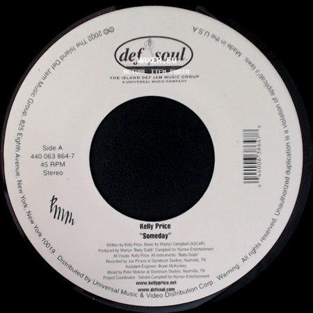 Kelly Price - Someday / Someday side A