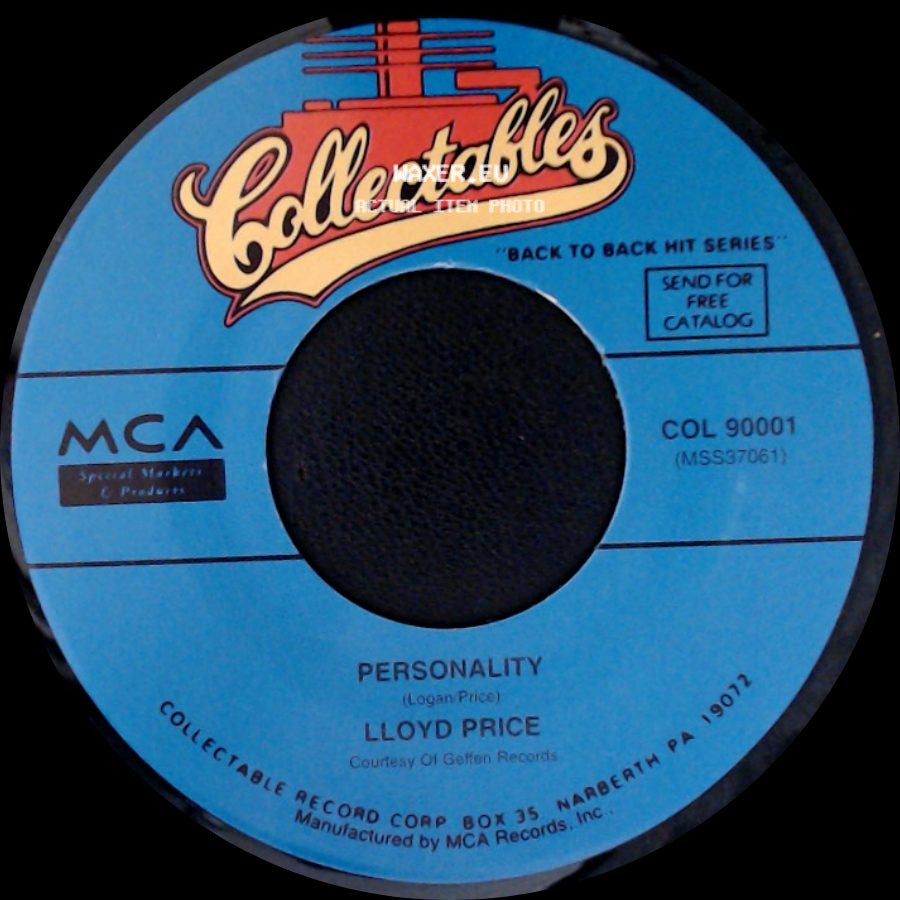 Lloyd Price - Personality / Stagger Lee side A
