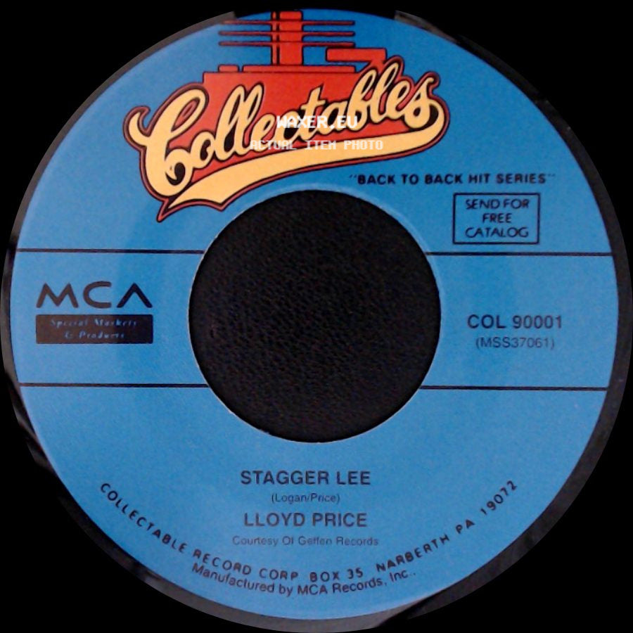 Lloyd Price - Personality / Stagger Lee side B