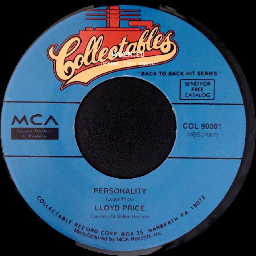 Lloyd Price - Stagger Lee / Personality side B