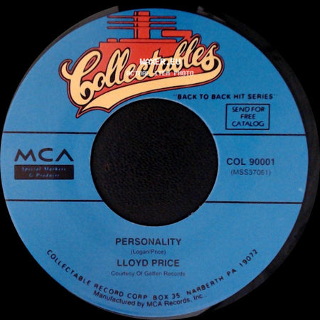Lloyd Price - Personality / Stagger Lee side A