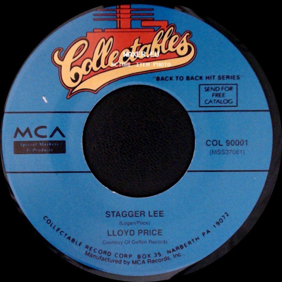 Lloyd Price - Personality / Stagger Lee side B