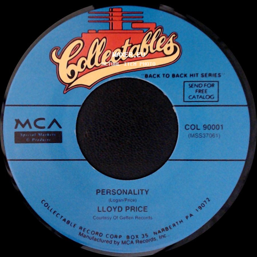 Lloyd Price - Personality / Stagger Lee side A