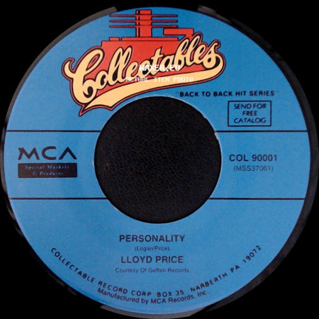 Lloyd Price - Personality / Stagger Lee side A