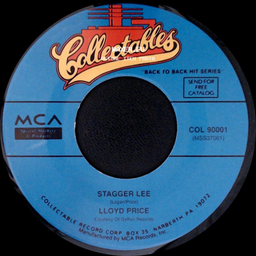Lloyd Price - Personality / Stagger Lee side B