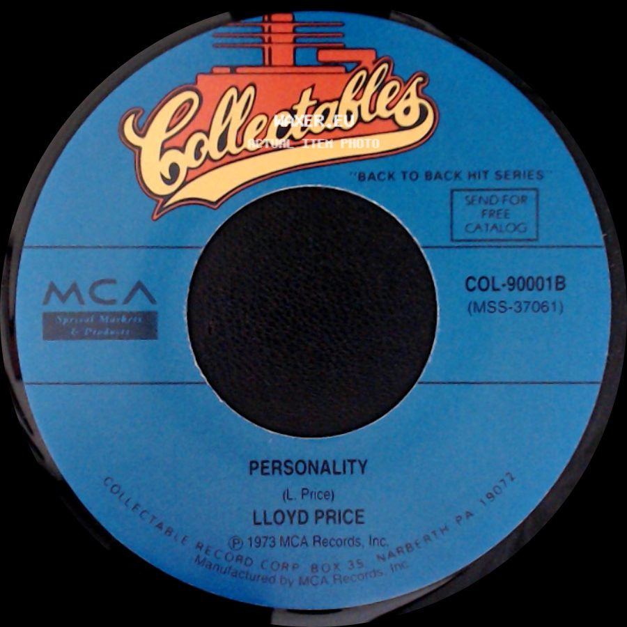 Lloyd Price - Personality / Stagger Lee side A