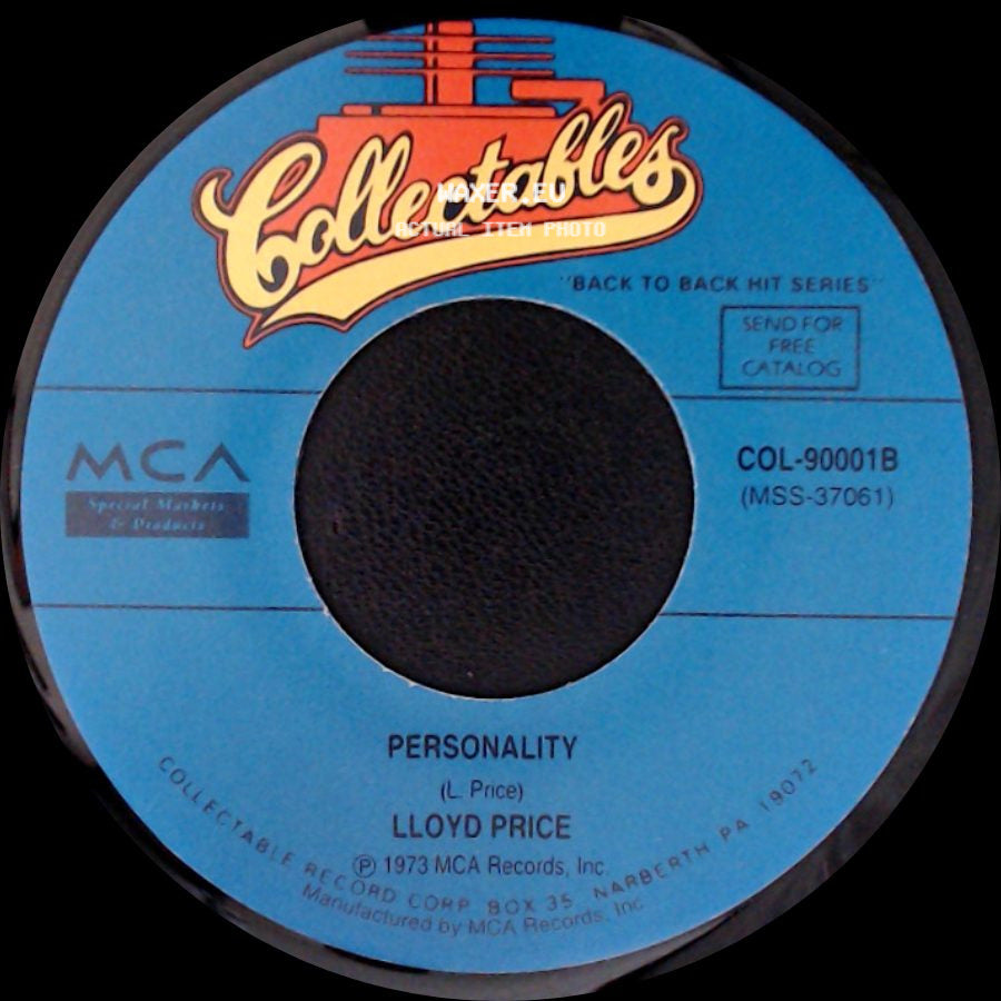 Lloyd Price - Stagger Lee / Personality side B