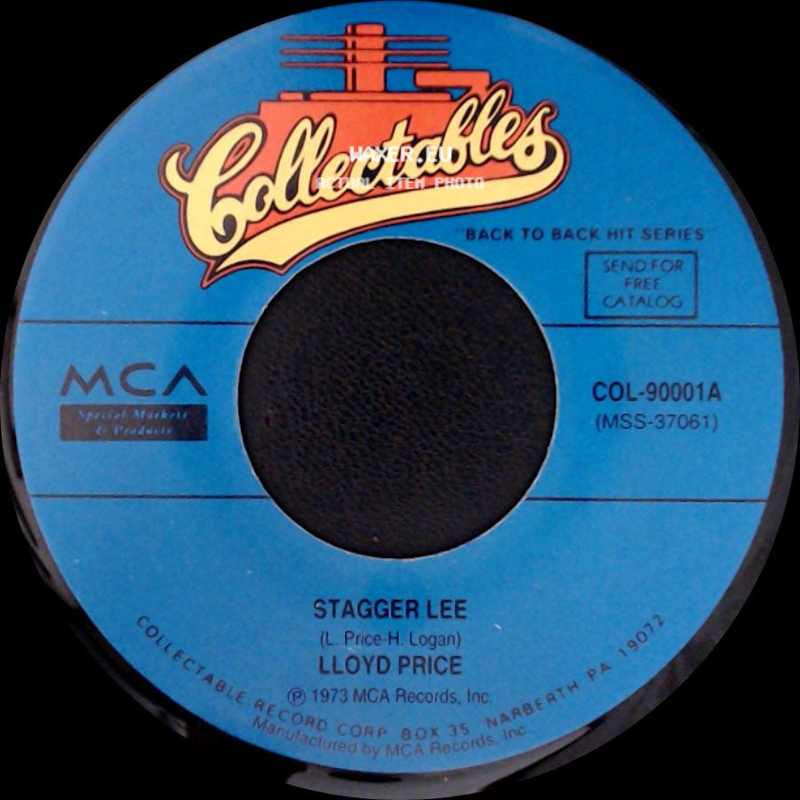 Lloyd Price - Stagger Lee / Personality side A