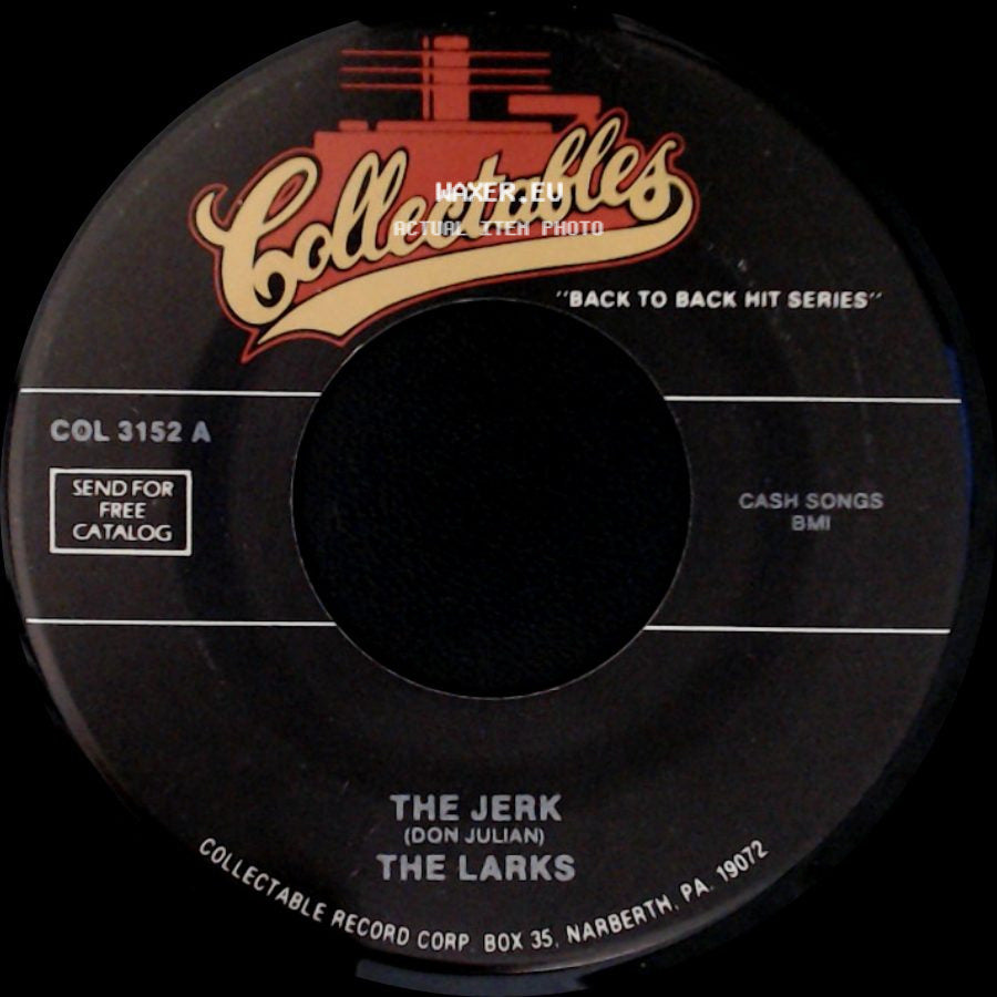 The Larks / Lloyd Price - The Jerk / Where Were You (On Our Wedding Day)? side A