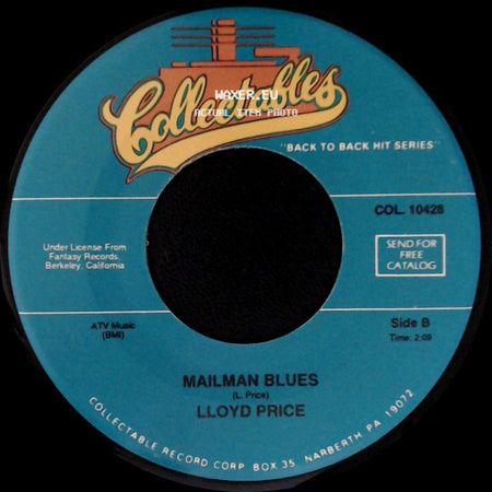 Lloyd Price - Lawdy Miss Clawdy / Mailman Blues side B