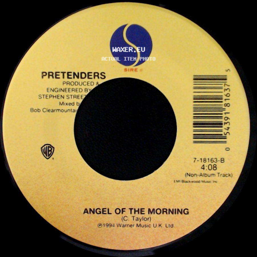 Pretenders - Angel Of The Morning / Night In My Veins side A