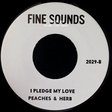 The Crystals / Peaches & Herb - There's No Other Like / I Pledge My Love side B