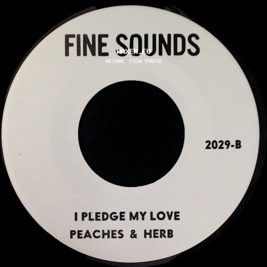 Peaches & Herb / The Crystals - I Pledge My Love / There's No Other Like side A