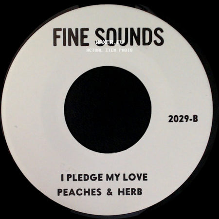 Peaches & Herb / The Crystals - I Pledge My Love / There's No Other Like side A