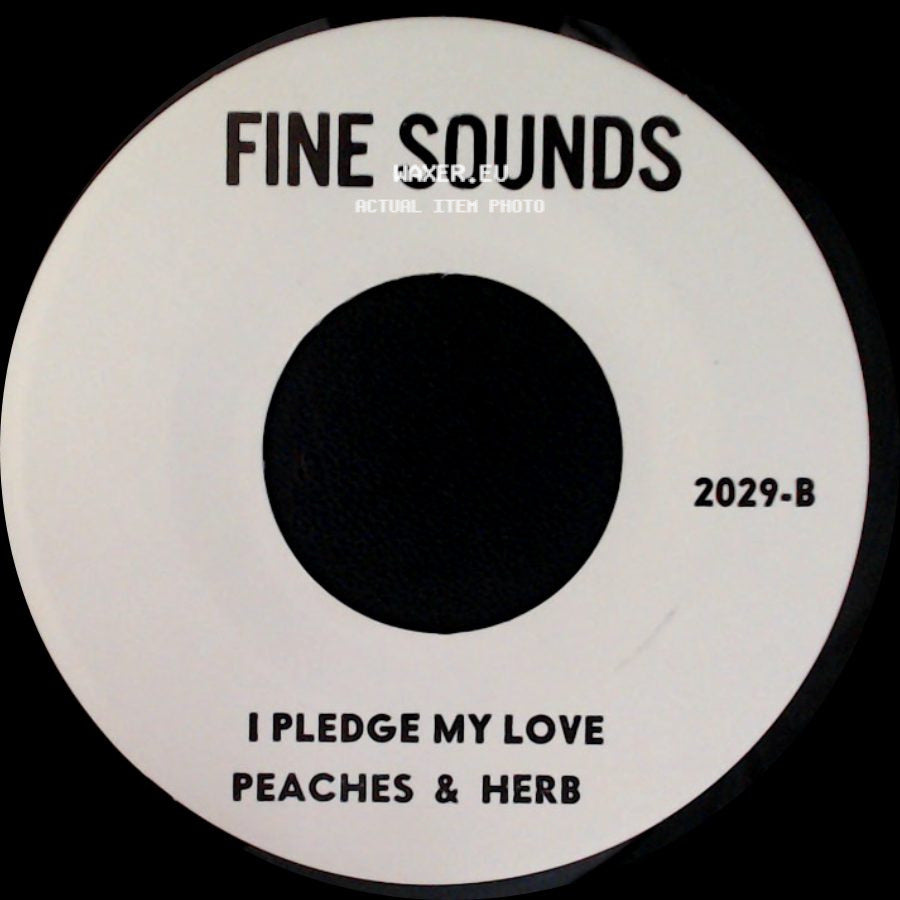 Peaches & Herb / The Crystals - I Pledge My Love / There's No Other Like side A