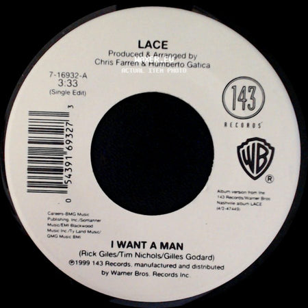 Lace - I Want A Man / Swept Away side A