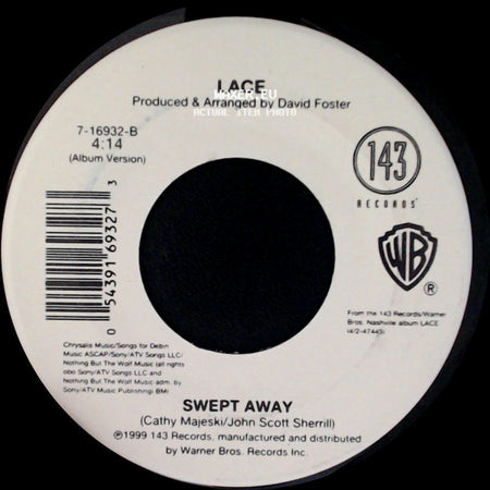Lace - I Want A Man / Swept Away side B