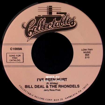 Bill Deal & The Rhondels - I've Been Hurt / I've Got My Needs side A