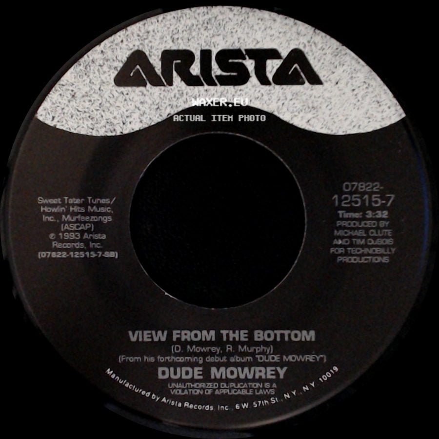 Dude Mowrey - Maybe You Were The One / View From The Bottom side B