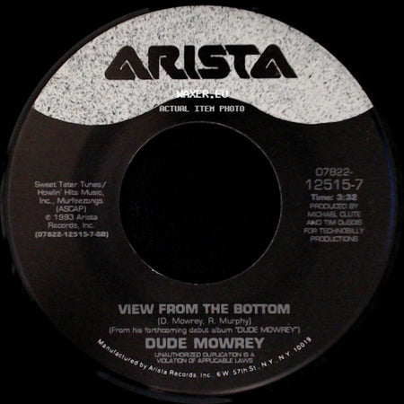 Dude Mowrey - Maybe You Were The One / View From The Bottom side B