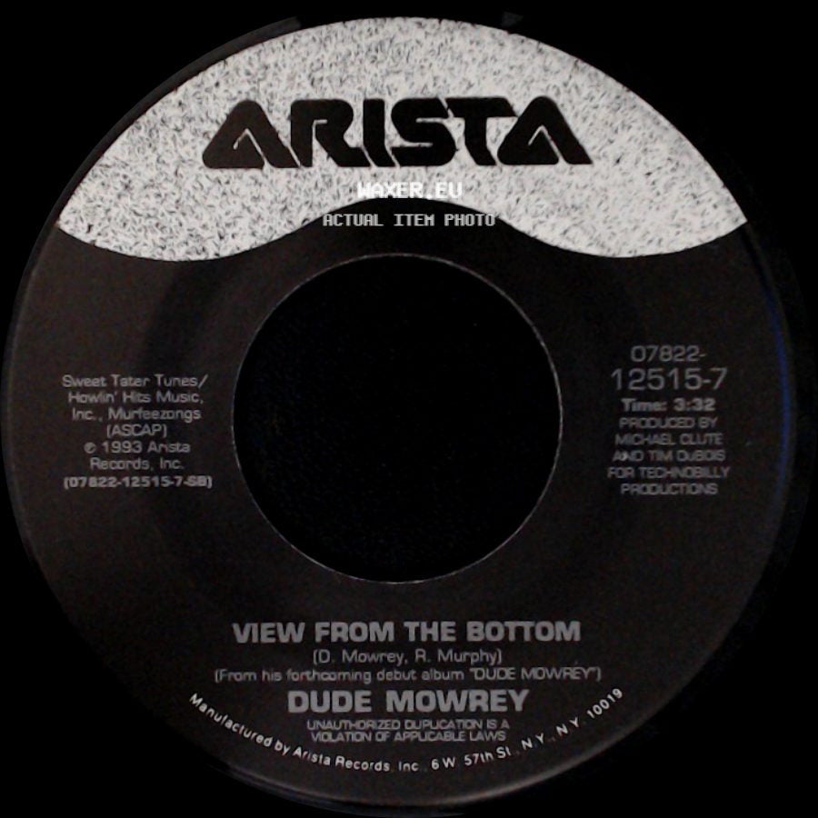 Dude Mowrey - Maybe You Were The One / View From The Bottom side B