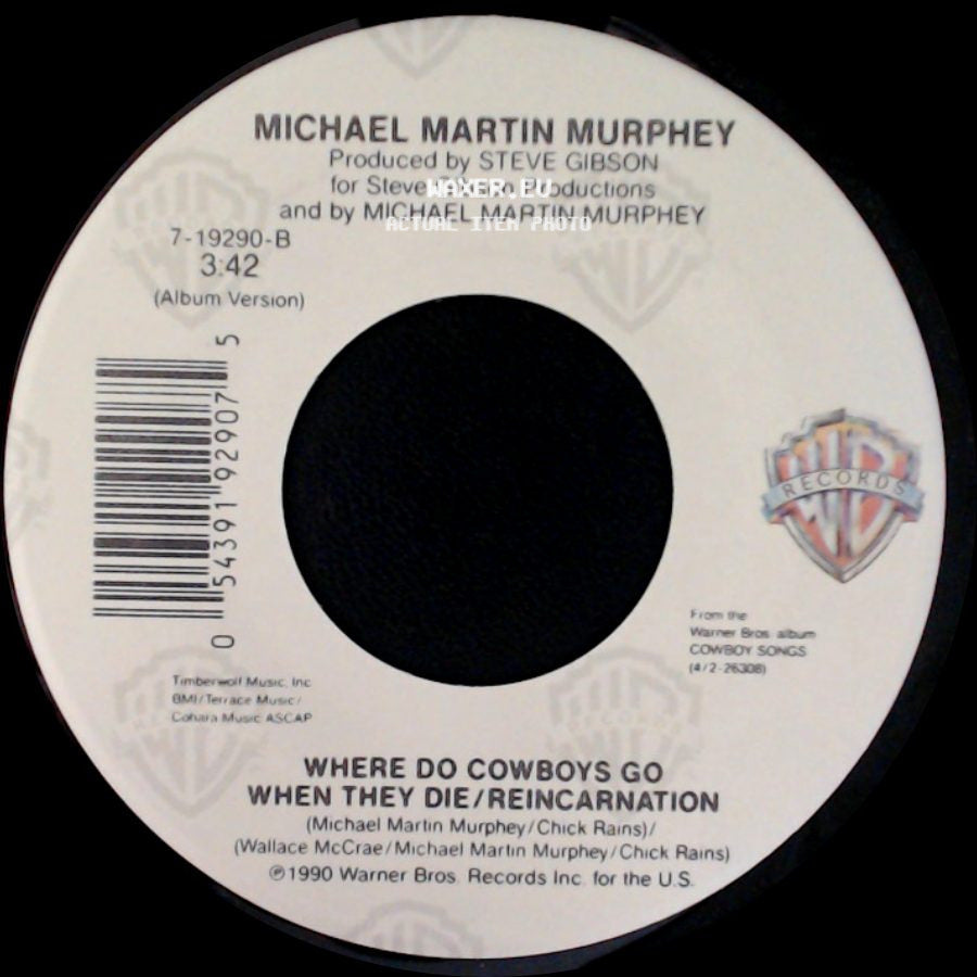 Michael Martin Murphey - What Am I Doing Here / Where Do Cowboys Go When They Die/Reincarnation side B