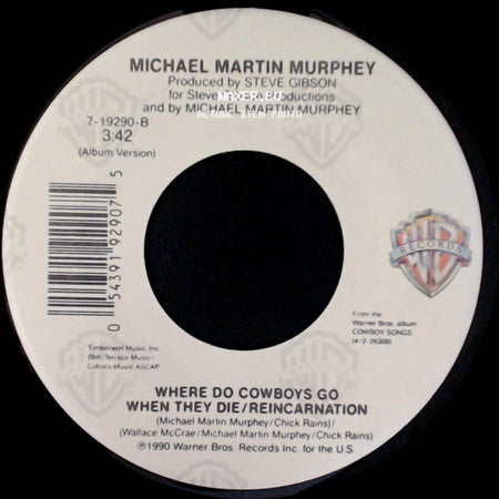 Michael Martin Murphey - What Am I Doing Here / Where Do Cowboys Go When They Die/Reincarnation side B