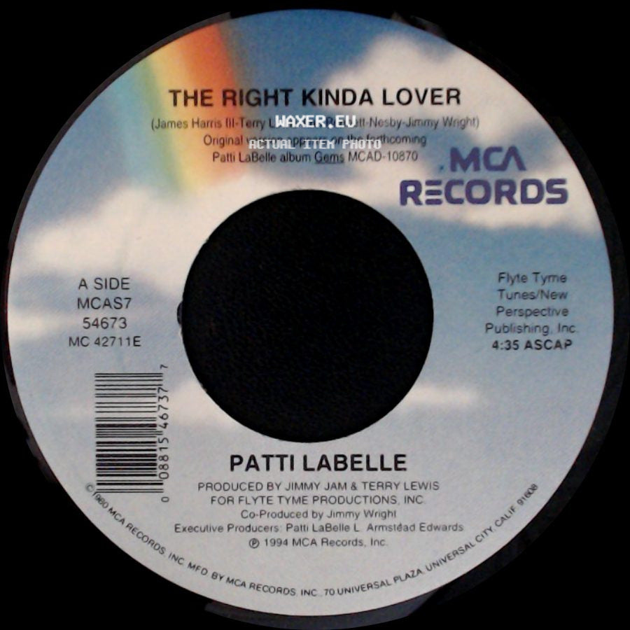 Patti Labelle - The Right Kinda Lover / The Right Kinda Lover side A
