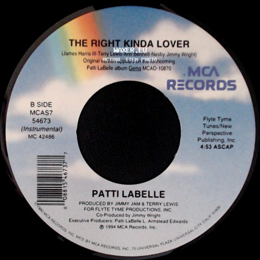 Patti Labelle - The Right Kinda Lover / The Right Kinda Lover side B