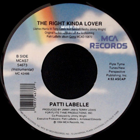 Patti Labelle - The Right Kinda Lover / The Right Kinda Lover side B