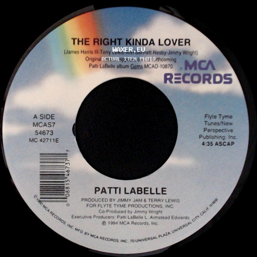 Patti Labelle - The Right Kinda Lover / The Right Kinda Lover side A
