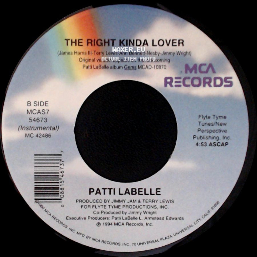 Patti Labelle - The Right Kinda Lover / The Right Kinda Lover side B