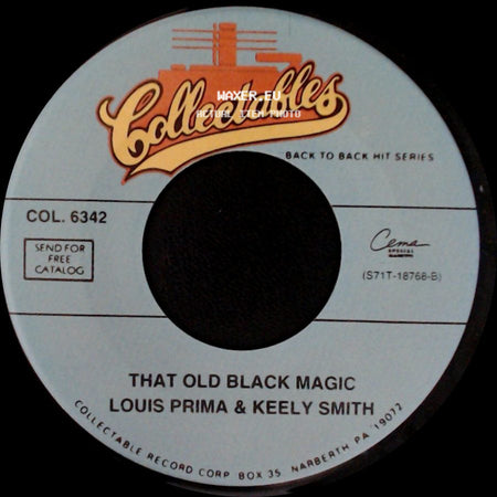 Louis Prima & Keely Smith - That Old Black Magic / I Wish You Love side A
