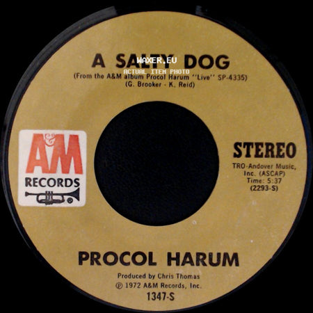 Procol Harum - Conquistador / A Salty Dog side B