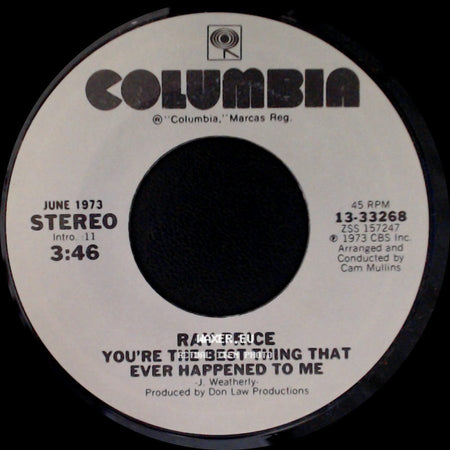 Ray Price - Like A First Time Thing / You're The Best Thing That Ever Happened To Me side B