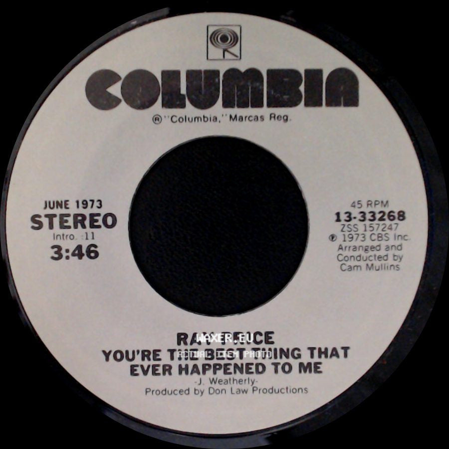 Ray Price - Like A First Time Thing / You're The Best Thing That Ever Happened To Me side B