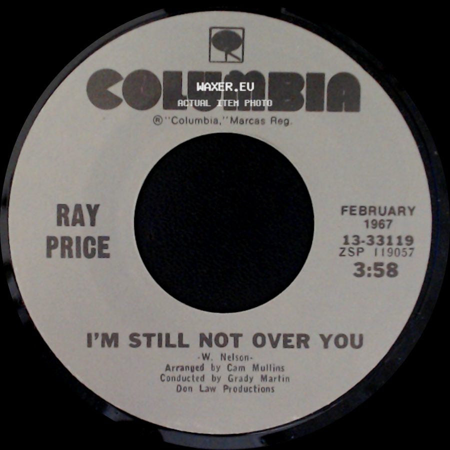 Ray Price - Danny Boy / I'm Still Not Over You side B