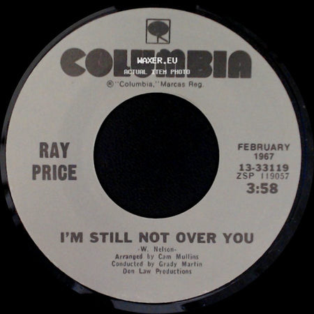 Ray Price - Danny Boy / I'm Still Not Over You side B