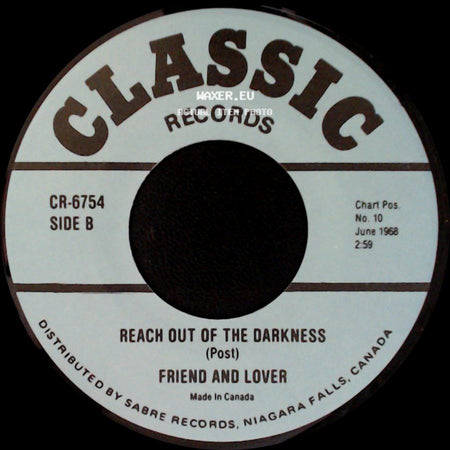 Mouth And Macneal - How Do You Do? / Reach Out Of The Darkness side B