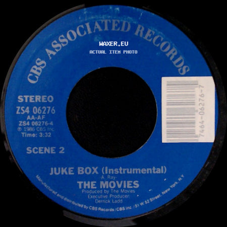 The Movies - Juke Box / Juke Box (Instrumental) side B