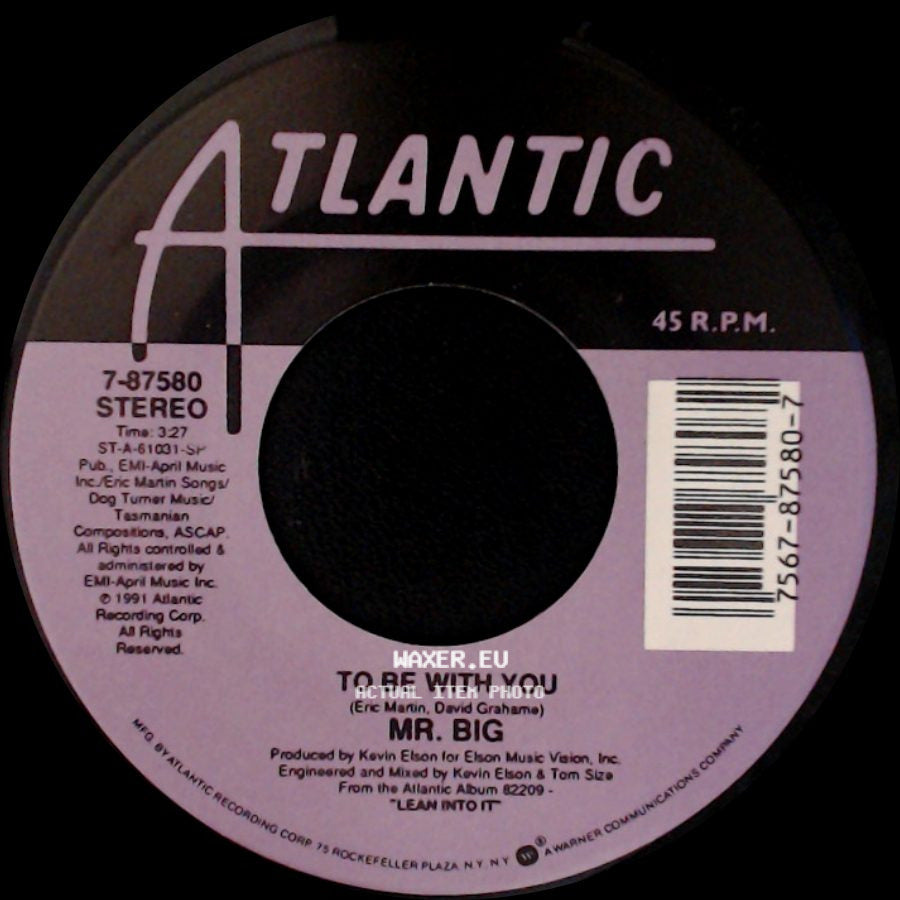 Mr. Big - To Be With You / Green-Tinted Sixties Mind side A