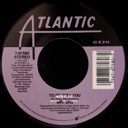 Mr. Big - To Be With You / Green-Tinted Sixties Mind side A