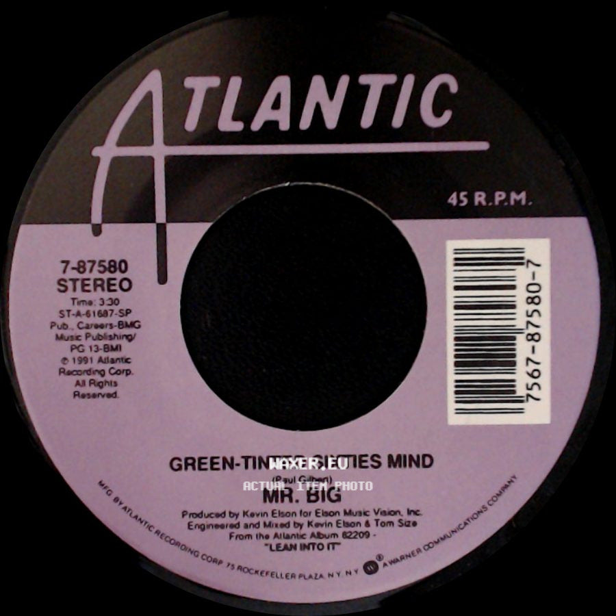 Mr. Big - To Be With You / Green-Tinted Sixties Mind side B
